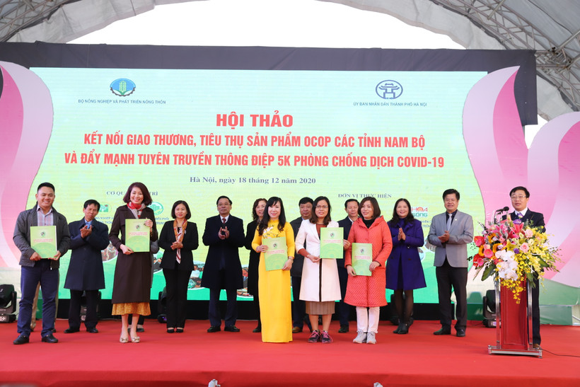 Hà Nội kết nối giao thương sản phẩm OCOP gắn với văn hóa các tỉnh Nam Bộ