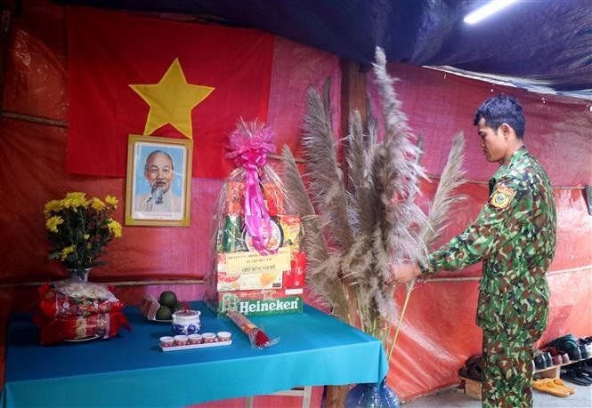Đón xuân ở vùng biên cương của Tổ quốc