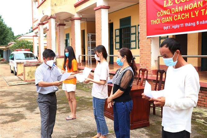 Dịch COVID-19: Thành phố Buôn Ma Thuột kết thúc cách ly xã hội