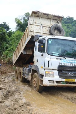 Dự kiến ngày 7/8 thông tuyến Quốc lộ 12 đoạn qua Điện Biên