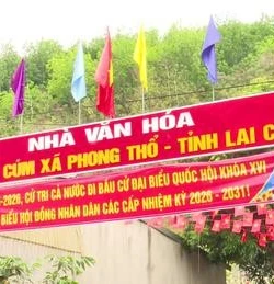 Rộn ràng không khí bầu cử nơi biên cương Phong Thổ