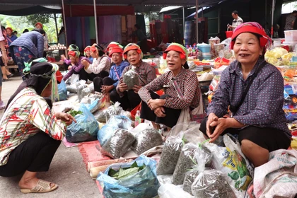 Nhộn nhịp phiên chợ đậm đà hồn quê