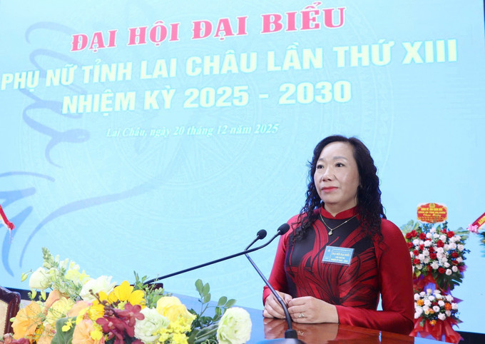 Đồng chí Ngô Thị Bích Hạnh tái cử giữ chức Chủ tịch Hội Liên hiệp Phụ nữ tỉnh Lai Châu lần thứ XIII, nhiệm kỳ 2025 - 2030.