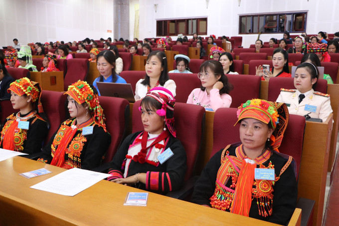 Đại hội đại biểu Phụ nữ tỉnh Lai Châu lần thứ XIII, nhiệm kỳ 2025 – 2030 có 210 đại biểu tham dự.