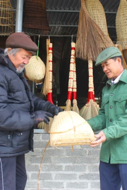 Độc đáo nghề mây, tre đan của người Thái ở Điện Biên