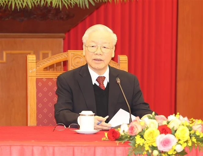 Tổng Bí thư trả lời phỏng vấn TTXVN nhân dịp năm mới 2023: Động lực đưa đất nước phát triển nhanh, bền vững