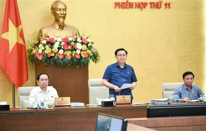 Bế mạc Phiên họp thứ 11 của Ủy ban Thường vụ Quốc hội