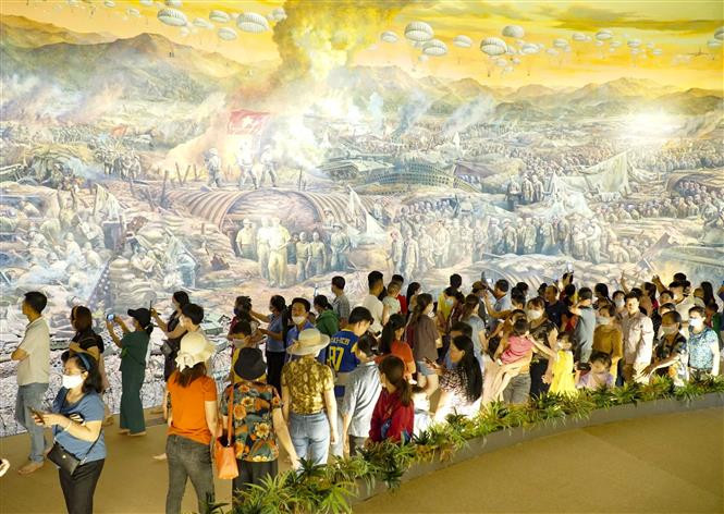Sức hút từ Bức tranh Panorama Chiến dịch Điện Biên Phủ