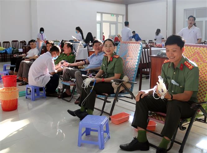 Lễ hội Xuân hồng 2024: Gần 600 người tham gia hiến máu tình nguyện tại Kiên Giang