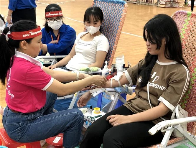 Bình Định: Chương trình “Chủ nhật Đỏ” lần thứ I - năm 2024 thu được 700 đơn vị máu