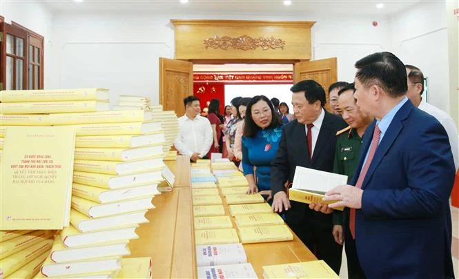 Ra mắt sách của Tổng Bí thư về quyết tâm thực hiện thắng lợi Nghị quyết Đại hội XIII của Đảng