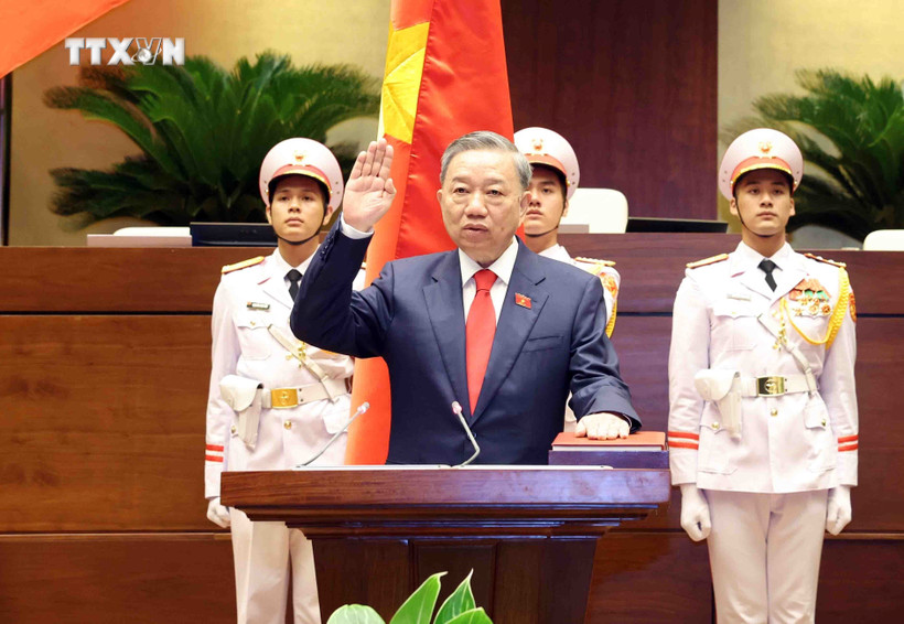 Chủ tịch nước Tô Lâm tuyên thệ nhậm chức
