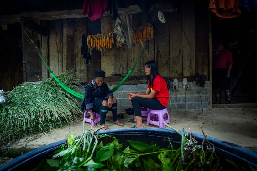 Sắc chàm của người Mông ở Sa Pa 