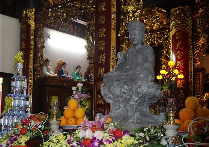 Đón nhận Bảo vật Quốc gia - Tượng Quan thế âm, chùa Cung Kiệm