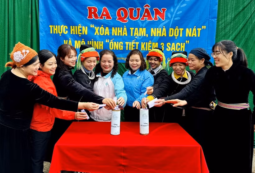 'Ống tiết kiệm 3 sạch' gom góp nhỏ hiệu quả lớn