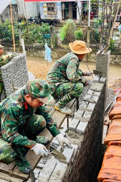 Những căn nhà mới xây từ tinh thần đại đoàn kết toàn dân tộc