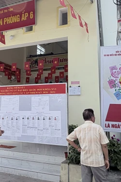 Tiếng loa song ngữ lan tỏa không khí bầu cử ở vùng đồng bào Khmer An Giang