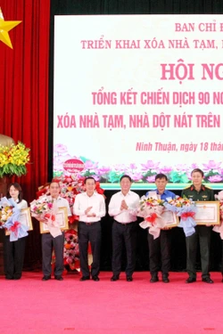 Ninh Thuận: Hoàn thành xóa nhà tạm trước 1 tháng