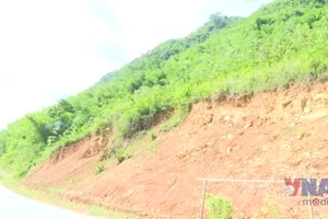 Nguy cơ sạt lở đe dọa nhiều hộ dân miền núi Thanh Hóa