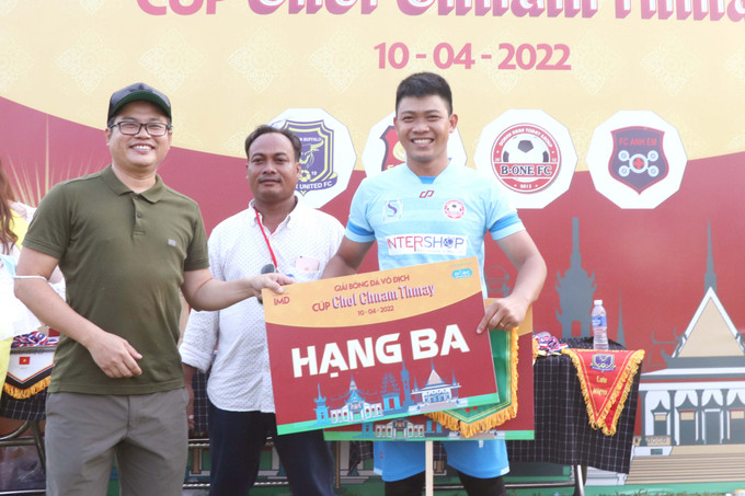 Sôi động Giải bóng đá mừng Tết cổ truyền Chôl Chnăm Thmây tại thành phố Hồ Chí Minh ảnh 12