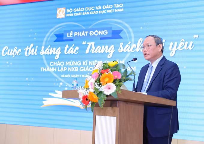 Nhà xuất bản Giáo dục Việt Nam phát động cuộc thi sáng tác “Trang sách tôi yêu” ảnh 1