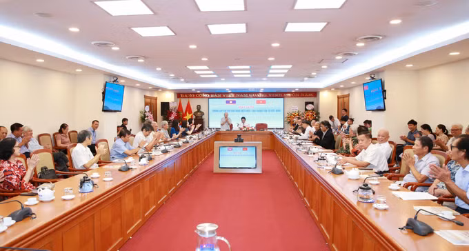Đại hội thành lập Chi hội hữu nghị Việt Nam - Lào Thông tấn xã Việt Nam ảnh 10