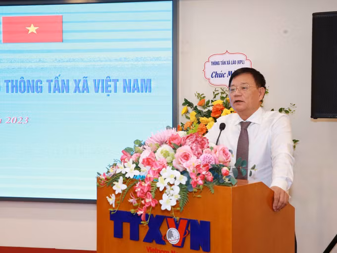 Đại hội thành lập Chi hội hữu nghị Việt Nam - Lào Thông tấn xã Việt Nam ảnh 7