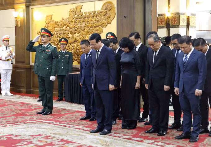 Tổ chức trọng thể Lễ tang Phó Thủ tướng Chính phủ Lê Văn Thành theo nghi thức cấp Nhà nước ảnh 4