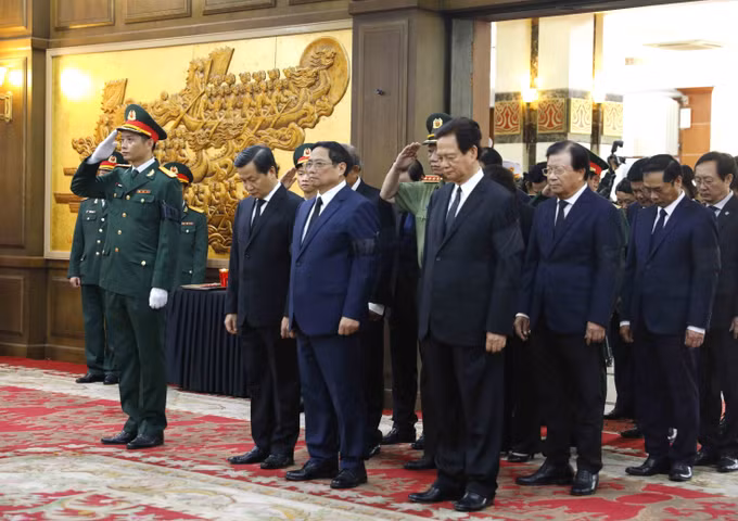 Tổ chức trọng thể Lễ tang Phó Thủ tướng Chính phủ Lê Văn Thành theo nghi thức cấp Nhà nước ảnh 6