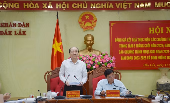 Đắk Lắk triển khai trọng tâm, trọng điểm, đúng mục tiêu, đối tượng các chương trình mục tiêu quốc gia ảnh 1
