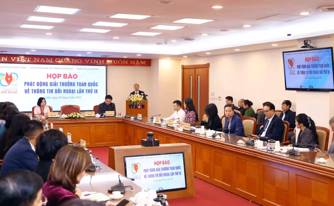 Phát động Giải thưởng toàn quốc về thông tin đối ngoại lần thứ IX ảnh 4