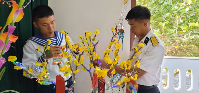 Tết sớm Trường Sa: Ấm áp và nghĩa tình! ảnh 1