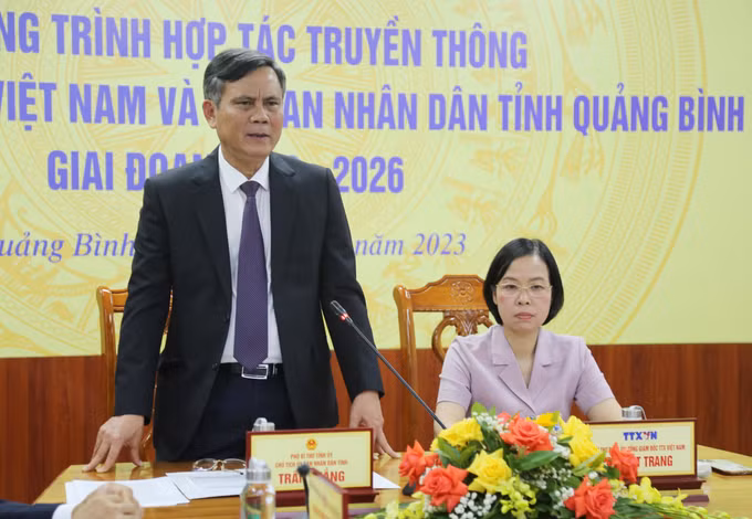Tăng cường hợp tác truyền thông giữa Thông tấn xã Việt Nam và tỉnh Quảng Bình ảnh 5