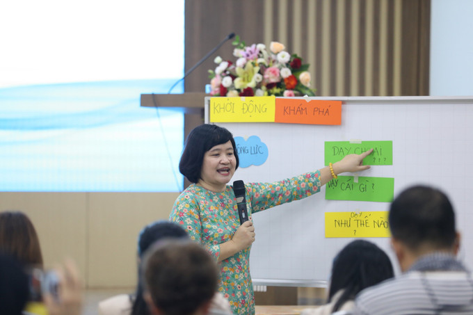 Hằng năm, NXBGDVN tổ chức tập huấn phương pháp dạy tiếng Việt cho trẻ em Việt Nam ở nước ngoài. Ảnh Thanh Tùng Bộ sách dành cho dạy và học tiếng Việt ở nước ngoài được vinh danh ảnh 3