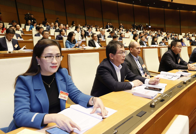 Đại biểu dự hội nghị. Ảnh: Thống Nhất – TTXVN Hội nghị toàn quốc nghiên cứu, quán triệt Nghị quyết Hội nghị Trung ương 8 khóa XIII ảnh 3
