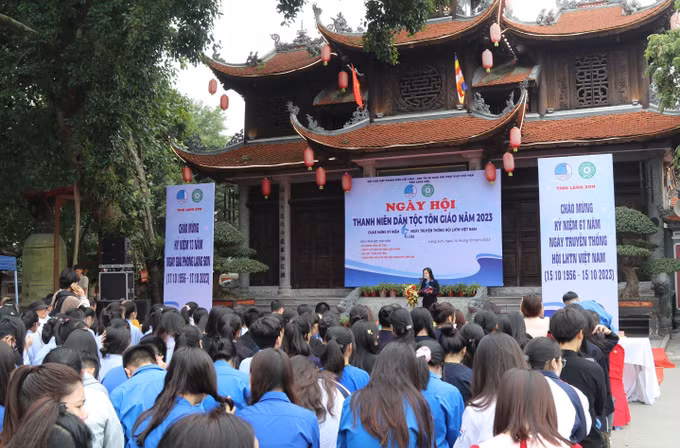 Ngày hội Thanh niên dân tộc, tôn giáo tỉnh Lạng Sơn năm 2023 ảnh 3