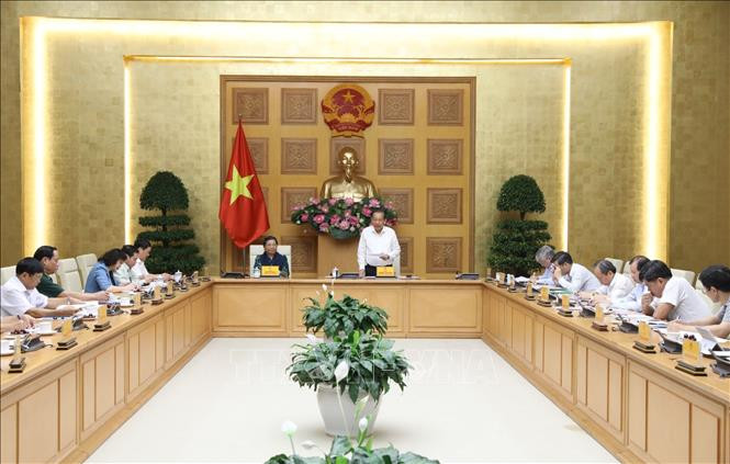Phó Thủ tướng Thường trực Chính phủ Trương Hòa Bình, Trưởng Ban Chỉ đạo phát biểu. Ảnh: Văn Điệp - TTXVN Làm tốt công tác chuẩn bị Đại hội đại biểu toàn quốc các dân tộc thiểu số Việt Nam lần thứ II ảnh 1