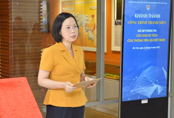 Công trình thanh niên “Chuyển đổi số trong giới thiệu các Khu Di tích của TTXVN” ảnh 1