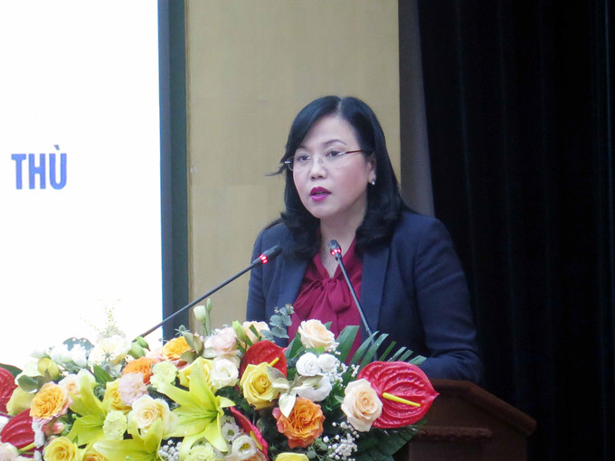 Bí thư Tỉnh ủy Thái Nguyên Nguyễn Thanh Hải phát biểu tại Hội thảo. Ảnh: Thu Hằng-TTXVN Phát huy tiềm năng, thế mạnh du lịch đặc thù của Thái Nguyên và các tỉnh Chiến khu Việt Bắc ảnh 1