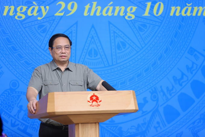 Thủ tướng Phạm Minh Chính chủ trì Hội nghị tổng kết công tác phòng, chống dịch COVID-19. Ảnh: Dương Giang-TTXVN Thủ tướng Phạm Minh Chính: Thành công trong chống dịch COVID-19 thể hiện tinh thần, bản lĩnh, trí tuệ Việt Nam ảnh 1