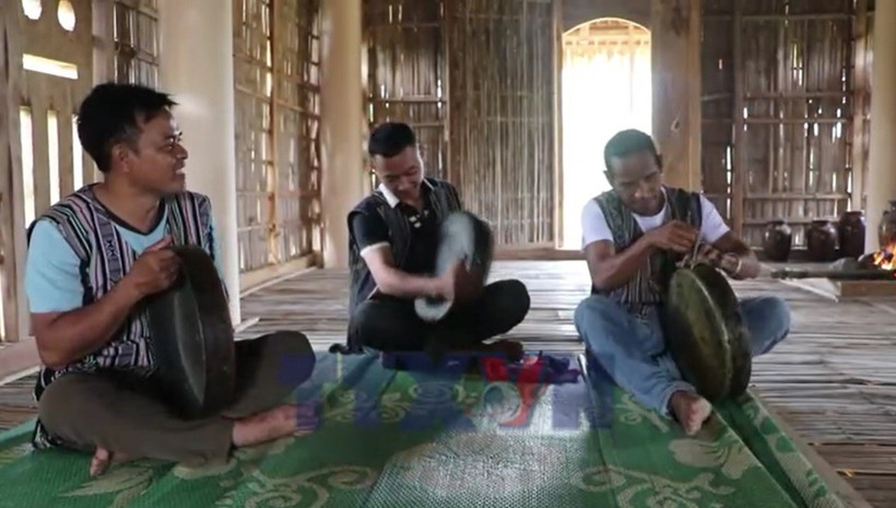 Âm vang tiếng chiêng ba giữa đại ngàn mùa Xuân