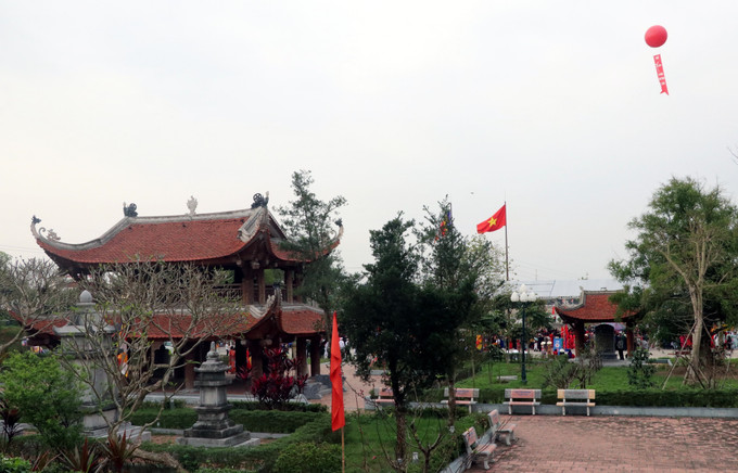 Chùa Quỳnh Lâm. Ảnh: Văn Đức - TTXVN Khai hội truyền thống chùa Quỳnh Lâm – Khu di tích đặc biệt nhà Trần – Đông Triều ảnh 3
