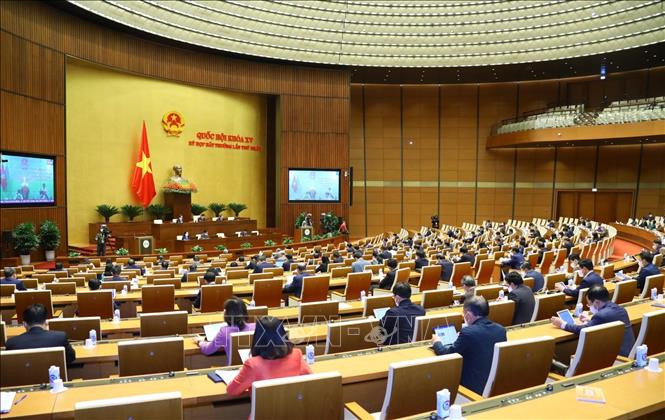 Năm 2022 là năm có ý nghĩa quan trọng, tạo nền tảng thực hiện các mục tiêu của Kế hoạch 5 năm 2021-2025. Ảnh: TTXVN Chính phủ ban hành Nghị quyết về nhiệm vụ, giải pháp chủ yếu phát triển kinh tế-xã hội năm 2022 ảnh 1