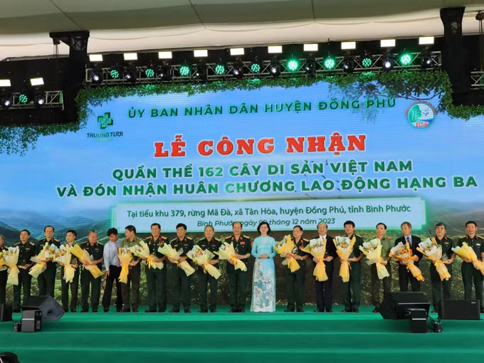 Bình Phước: Công nhận quần thể 162 cây di sản Việt Nam ảnh 2