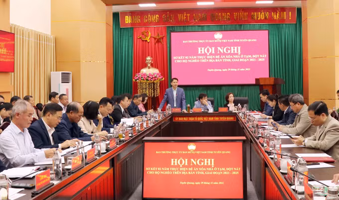 Hơn 4.500 hộ nghèo ở Tuyên Quang được làm mới và sửa chữa nhà ở ảnh 1