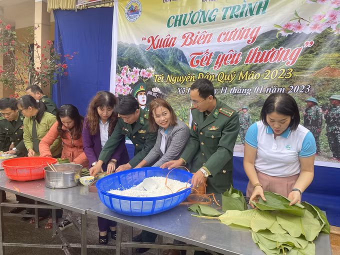 Xuân về trên những nẻo đường biên giới tỉnh Quảng Trị ảnh 2