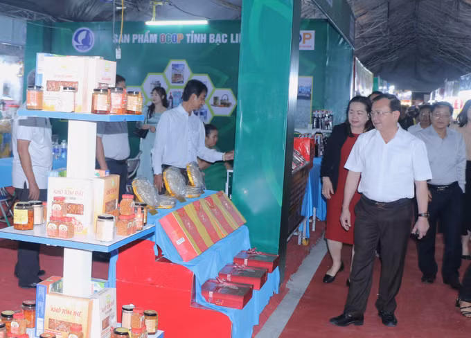 Khai mạc Hội chợ thương mại – triển lãm sản phẩm OCOP Bạc Liêu 2023 ảnh 2
