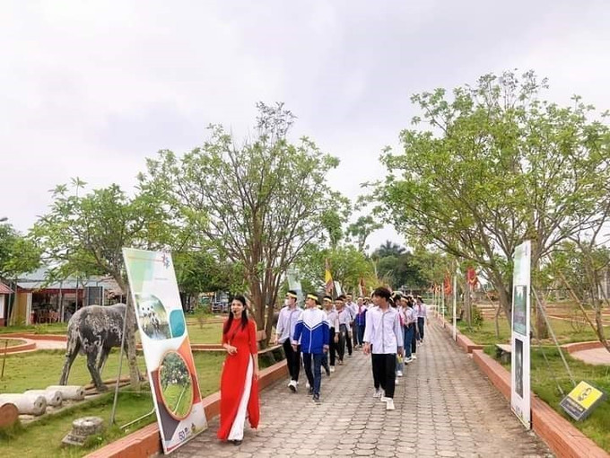 Độc đáo Chương trình giáo dục “Thành Nhà Hồ - Di sản cho mai sau” ảnh 1 Độc đáo Chương trình giáo dục “Thành Nhà Hồ - Di sản cho mai sau” ảnh 1