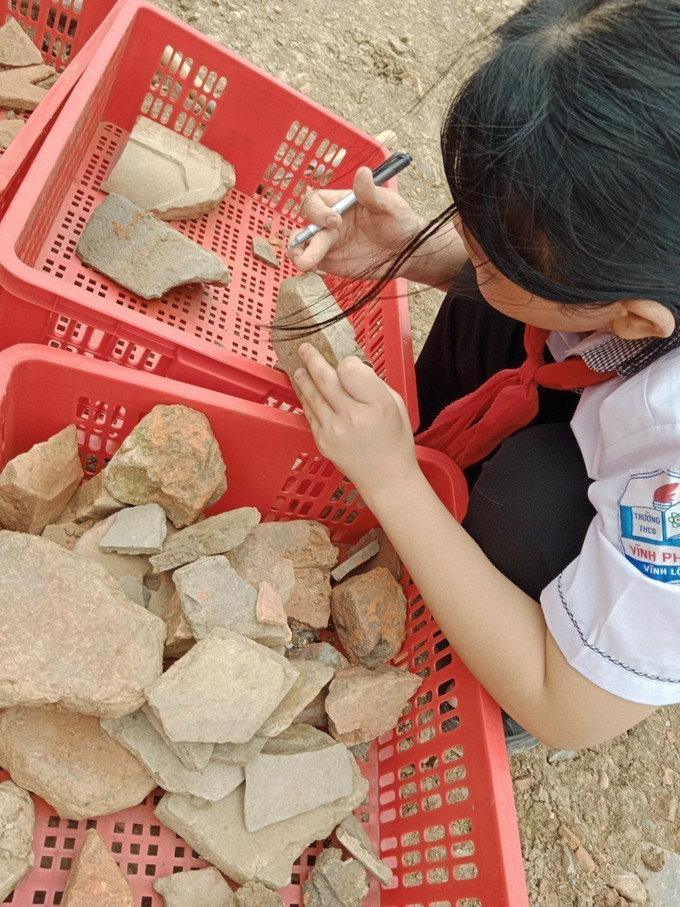 Độc đáo Chương trình giáo dục “Thành Nhà Hồ - Di sản cho mai sau” ảnh 3 Độc đáo Chương trình giáo dục “Thành Nhà Hồ - Di sản cho mai sau” ảnh 3