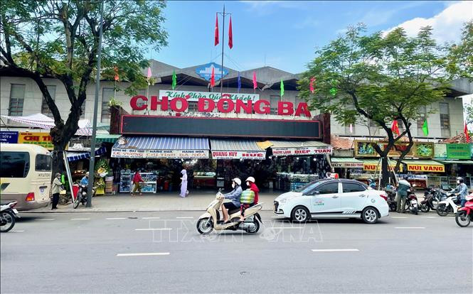 Chợ Đông Ba (thành phố Huế, tỉnh Thừa Thiên - Huế). Ảnh: Mai Trang - TTXVN Chợ Đông Ba - điểm đến du lịch truyền thống hấp dẫn ảnh 3